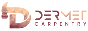 Colored Horizontal Dermet Carpentry Logo